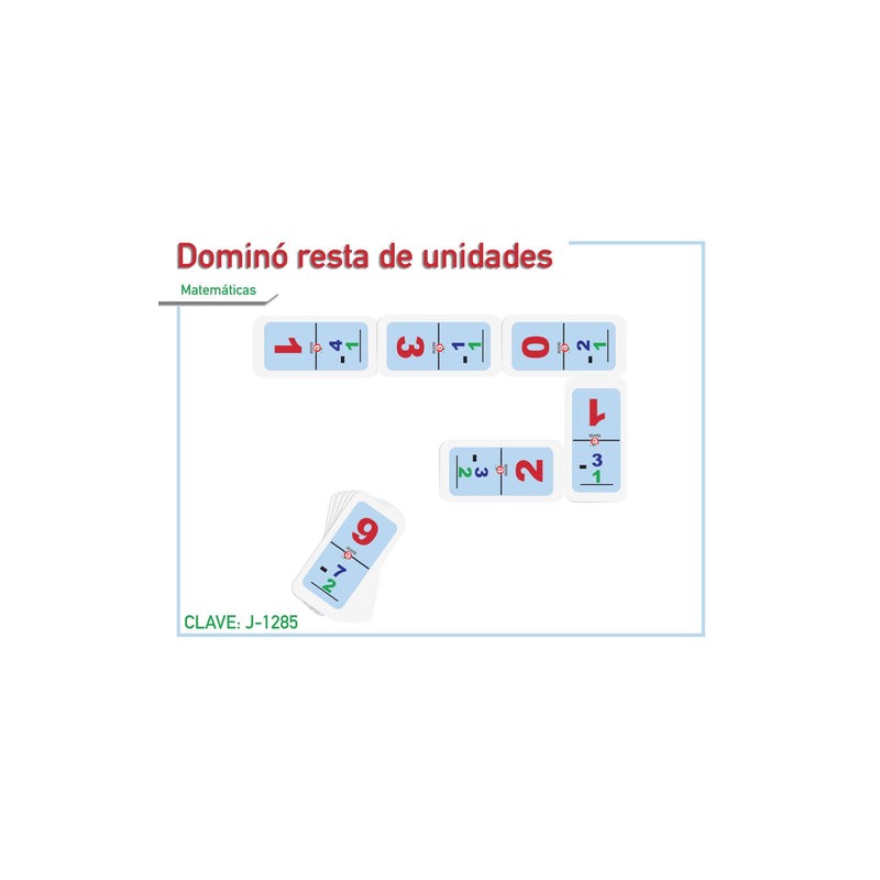 Dominó Resta de Unidades