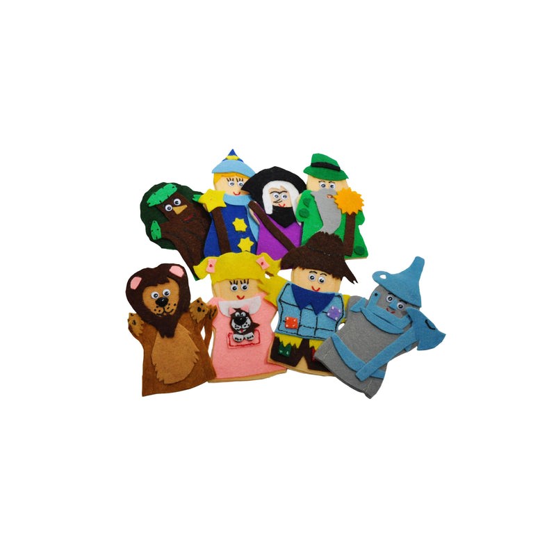 Juego de 8 Títeres digitales El Mago de Oz