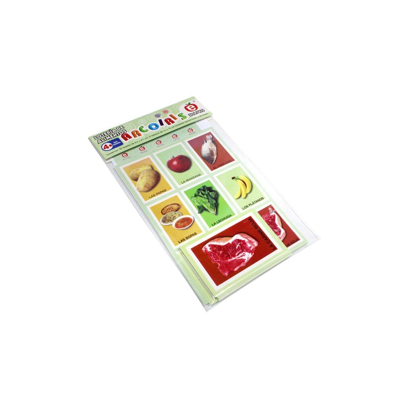 Lotería Arcoíris de Alimentos