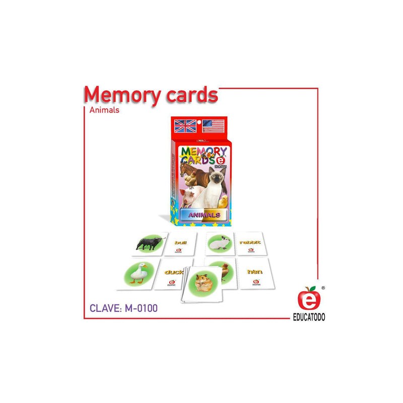 Memory Cards Domestic Animals