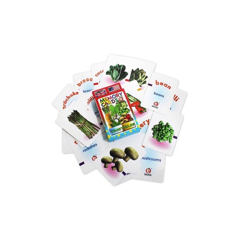 Memory Cards Vegetables