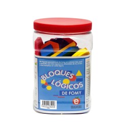Bloques Lógicos de Fomy 6 y 3 mm