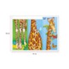 Póster Crecigrama Jirafa