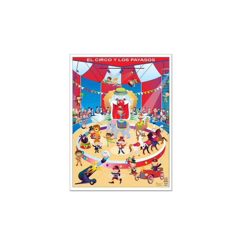Póster El Circo y Los Payasos