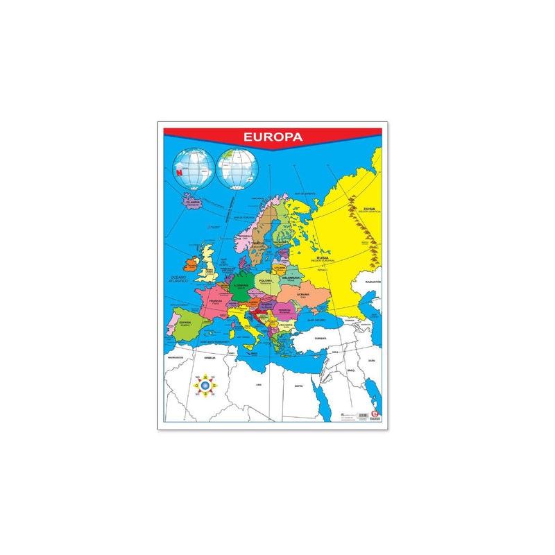 Póster Europa / Europa Física