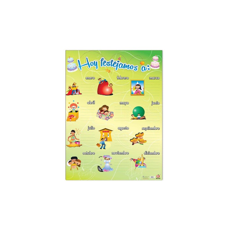 Póster Hoy Festejamos a: