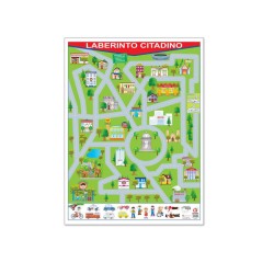 Póster Laberinto Citadino