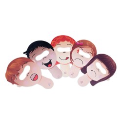 Caretas de Estados de Ánimo Siluetas