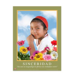 Póster Motivacional Sinceridad