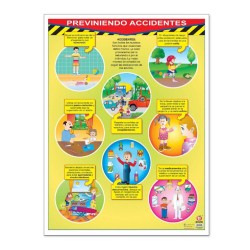 Póster Previniendo Accidentes