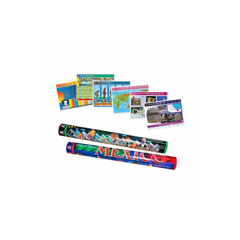 Cromos Línea del tiempo México