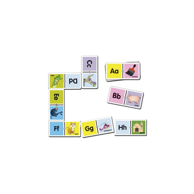 Dominó Abecedario de Asociación