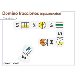 Dominó de Fracciones (Equivalencias)
