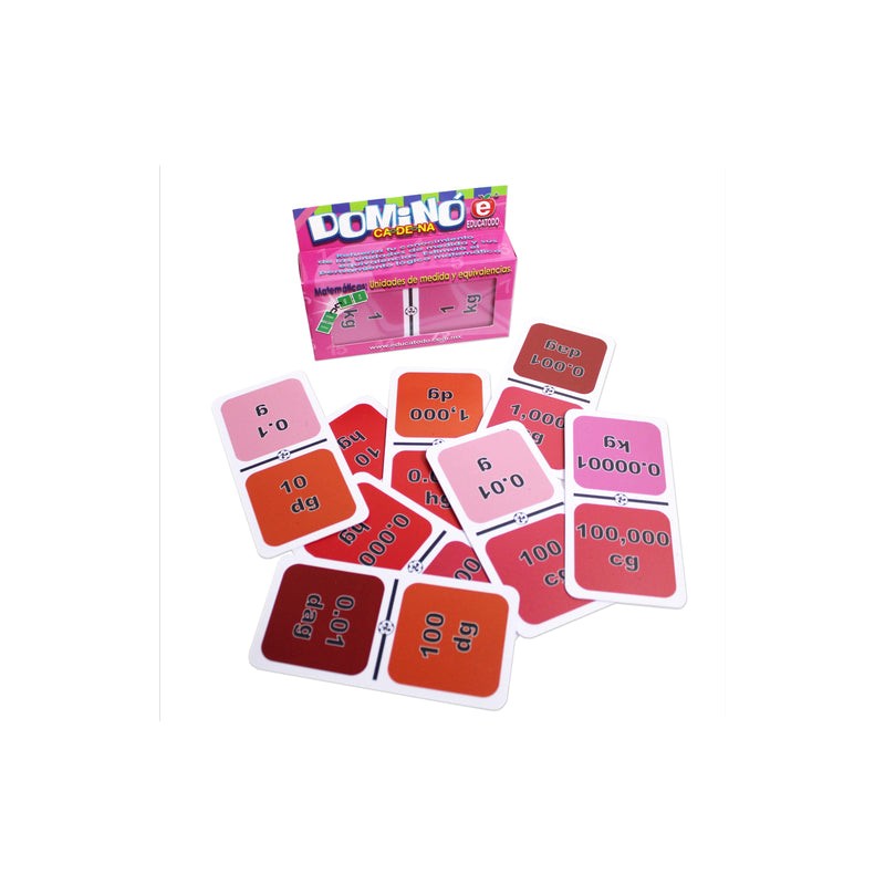 Dominó de Medidas de Peso